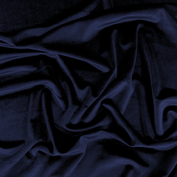 Stretch Velvet - NAVY